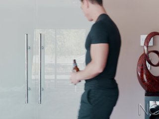 NoirMale Straight BIG DICK Interracial Roommates Have Hot Anal Sex screenshot number 2
