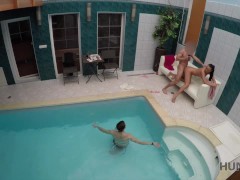 HUNT4K. Brunette wasn't against sex for money with mature lover