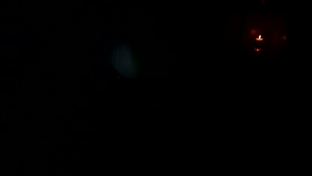 Girl Possessed by a Demon Succubus on Halloween Night.