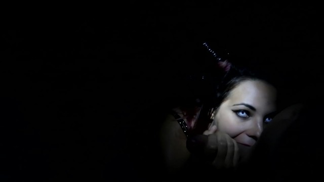Girl Possessed by a Demon Succubus on Halloween Night.