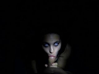 Girl Possessed by_a Demon Succubus on Halloween_Night.