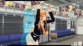 Hentai Asuna Yuuki Fucked On Train Cm3D2 Sword Art Online