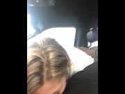 Preview 2 of The Million Dolla swallows huge load of boyfriends cum in the car