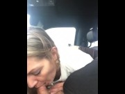 Preview 5 of The Million Dolla swallows huge load of boyfriends cum in the car