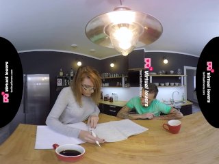 TSVirtuallovers VR - Shemale teaching how to fuck Ass