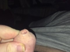 Not alot of cum from small virgin dick