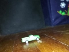 Giant Crossdresser crushes and Dominates a Truck