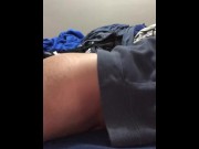 Preview 6 of Humping and cumming on my bed.