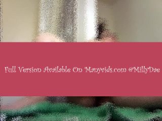 BBW Milly Dae Masturbates On The Bathroom Floor Teaser