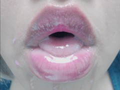 Seductive Mouth and Tongue Tease