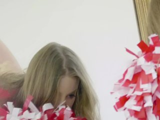 Babes Britney Amber and Carolina Sweets have threeway sex with cum swapping