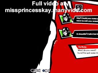 Persona 5 Futaba Sakura Blowjob + Creampie Teaser