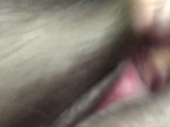 Rubbing my pussy fast.. you can hear how wet it is and see my cum!