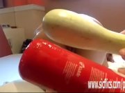 Preview 2 of Extreme anal fisting and fire extinguisher fuck