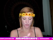 Preview 6 of GINGER MILF POV BLOW/HAND/FOOT JOB ANAL TEASE WITH HUGE LOAD LIVE