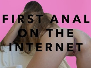 1st Time Anal on Camera! Her ass still hurts... (premium)