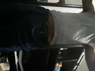 After Workout Strip Tease