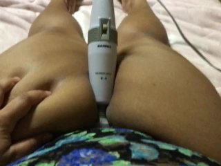 asmr moaning, female orgasm, sex toy, 60fps