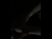 Preview 3 of Using my feet to jerk my buds cock