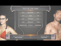 Coming Nov 23 to Evolved Fights Mickey Mod vs Penny Barber with Creampie