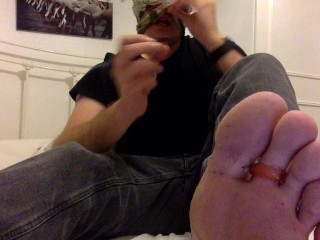 Gummy Rings on my Toes... Eaten
