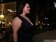 Preview 1 of Sexy BBW Gets Stranded at Miami Bus Stop