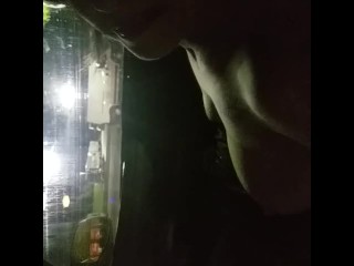 jamie lets dennys waiter finger herin car for first time ever