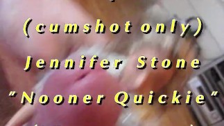 Превью B.B.B: Дженнифер Стоун "Nooner Quickie" AVI в высоком разрешении без SloMo cumsho