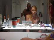 Preview 5 of sexy blonde TS shows off her skills before the scene starts
