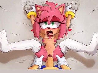 Amy Rose POV Sonic Hentai