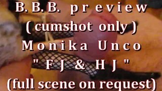B.B.B.preview Monika Unco "FJ &HJ" no Slo-Mo AVI highdef (apenas gozada)