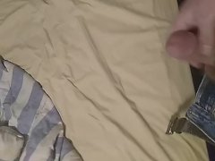 Telling a dirty joke while stroking my cock. Pt.1