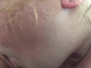 18 Teen_Sucks Daddy's_Cock And Gets Creampied