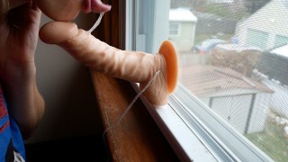 Hello Neighbor JOI In The Window With Multiple Orgasms And Cumshot See More On My Onlyfans