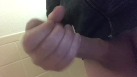 THICK COCK CUM AT WORK