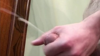 Solo Guy 巨大的精液 + 射精 + 射精两次