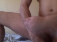 Polishing the Cock and shooting cum