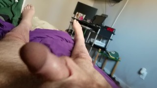 Close-up POV masturbatie