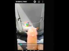 Jerk my cock off in girlfriends van at the Plaza so hot