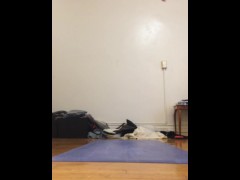 vlog #80 naked yoga with a focus on my head, neck, spine, and back