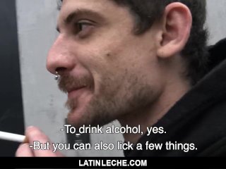 🔥LatinLeche - Fucking A Straight Stud On The Street