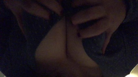 MILF BBW playing with tits and toy, wanting your cum