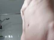 Preview 2 of Releaseing stress by pleasuring my hung cock with cumshot