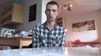DEBT DANDY 271 - Ботаник Твинк в клетчатой рубашке не смог отказаться от большого денежного предложения