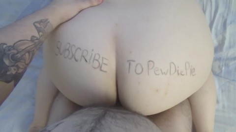 Doing our part to win the war Subscribe to PewDiePie