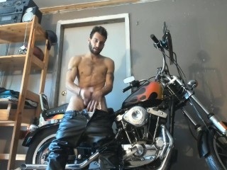 Jesse Prather goes Biker by Jesse Prather @manyvids Swww.manyvids.co