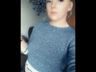 Cute Girl Flashing Tits