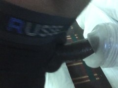 Fucking my fleshlight good