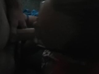 Me sucking a long john