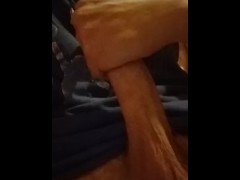 Teen male solo cock teasing